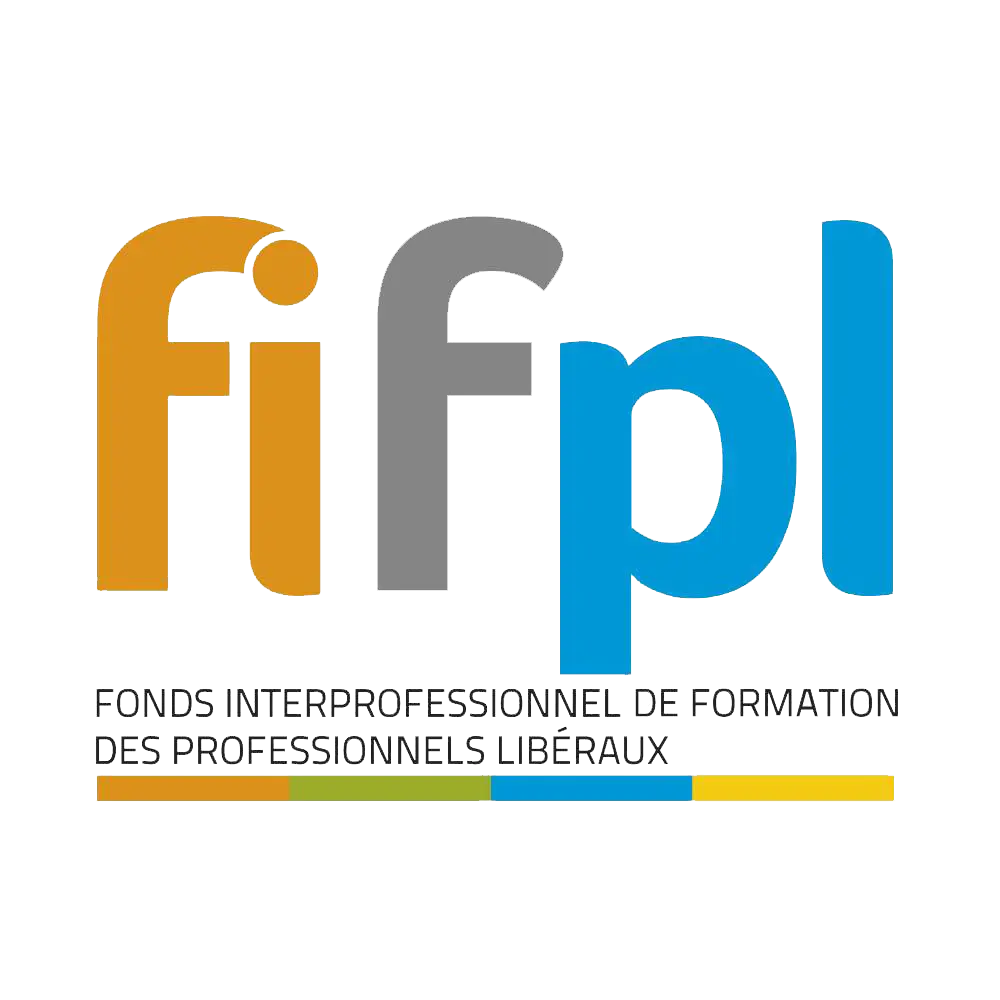 Logo fifpl, Fonds Interprofessionnel de Formation des Professionnels Libéraux, prenant en charge les formations professionnelles de couture chez FLK Creations