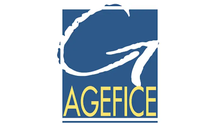 Logo agefice, Fonds d’Assurance Formation (FAF) du Commerce, de l’Industrie et des Services, prenant en charge les formations professionnelles de couture chez FLK Creations