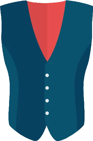 Module couture et retouche - icone de Gilet pour illustrer le module hauts et gilets