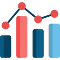 Schéma de statistiques montrant les résultats des formations professionnelles de couture dispensées par FLK Creations